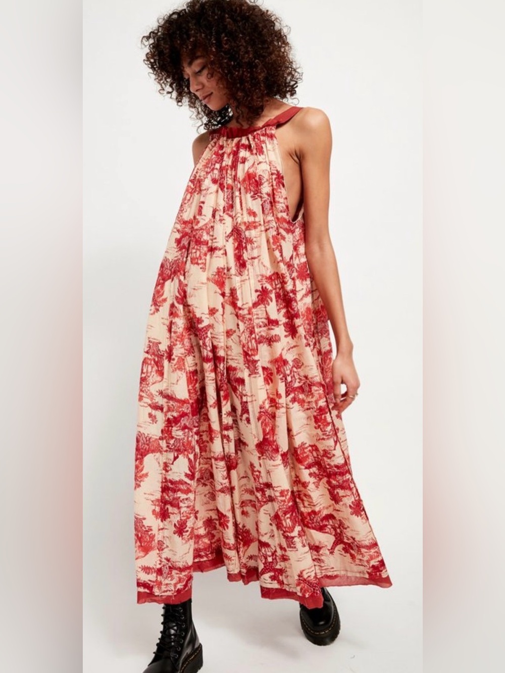 Free People Tropical Toile Maxi Dress